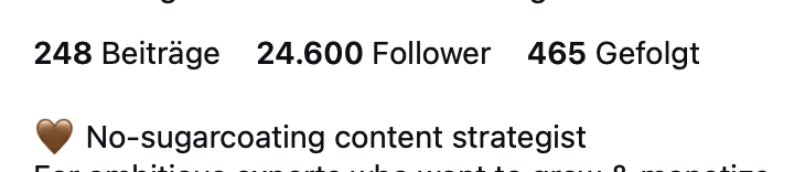 Content Strategist 24,600 Followers Growth Proof